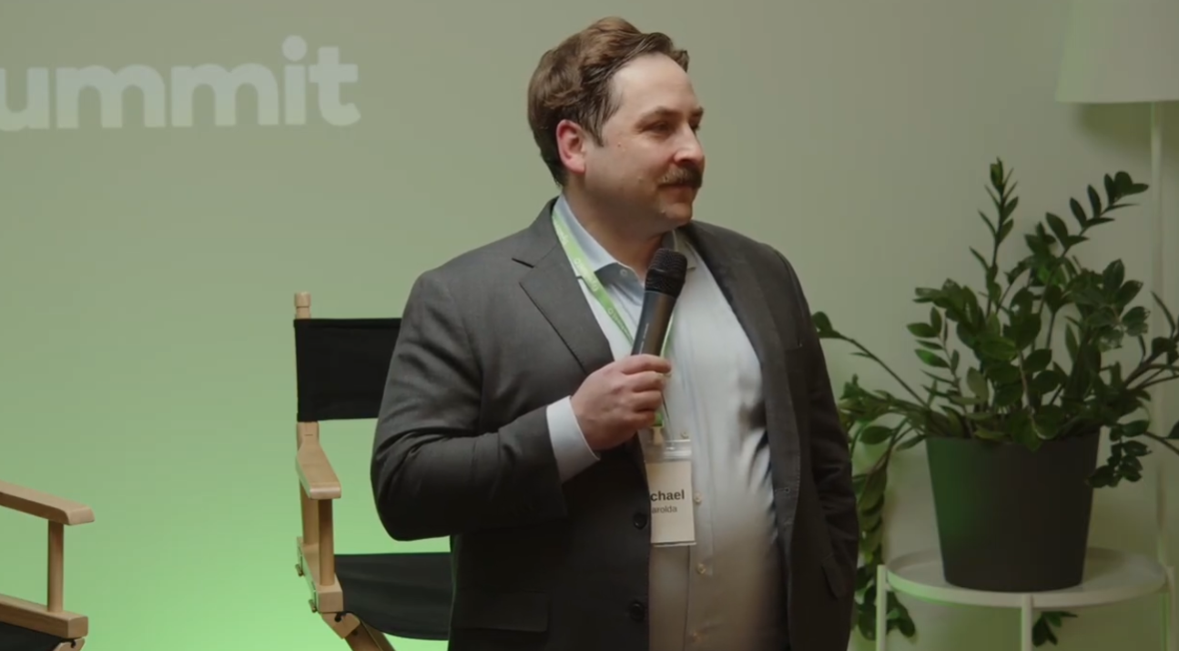 Mike Marolda from Progress Agentic RAG presenting at the Digital Momentum Summit