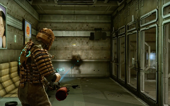 Clip from the video game Dead Space showcasing ammo counters