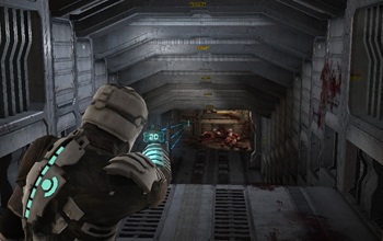 Shot from the video game Dead Space