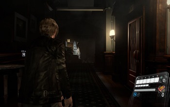 Shot from the video game Resident Evil 6