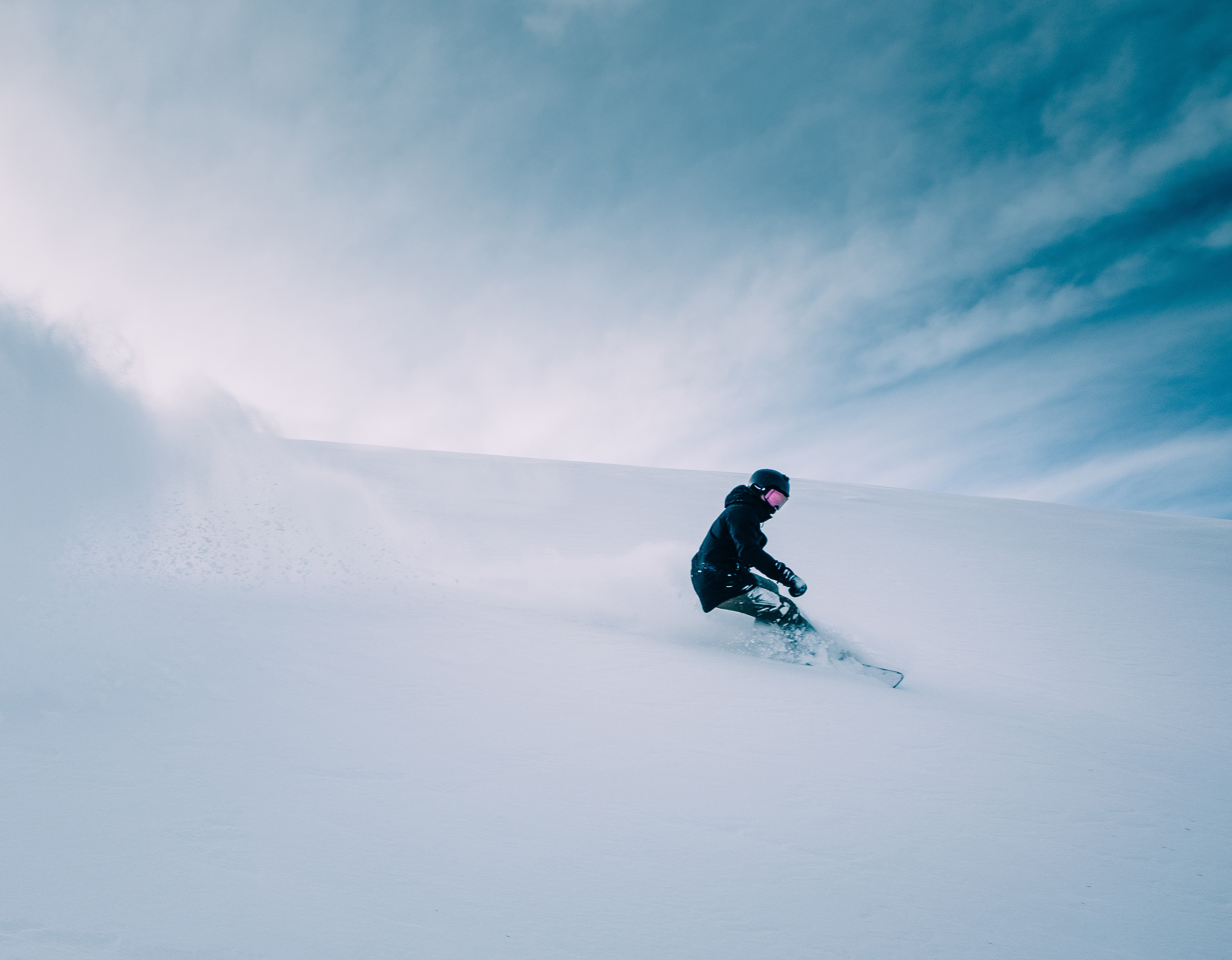 Person skiing