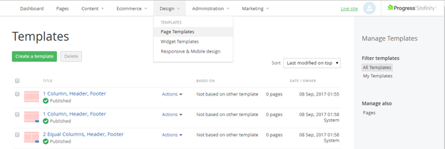 Sitefinity navigation tips 1 Sitefinity navigation tips 1
